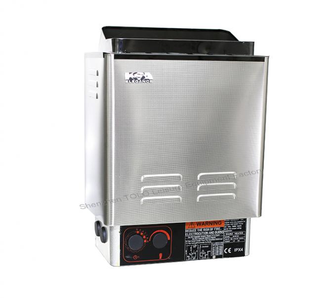 Stainless Steel Electric Bathroom Heater 220v - 400v For Sauna Room