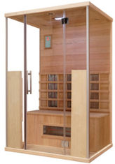 China Red Cedar Dry Heat Sauna With Transom Windows For 1 - 8 Person , ROHS CE Certification supplier