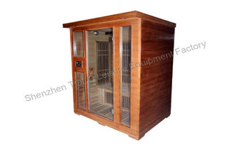 China Dual Control panel far infrared sauna cabin electric for home or public supplier