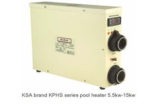 China Above Ground Electric Swimming Pool Heater Stainless Steel 11kw supplier