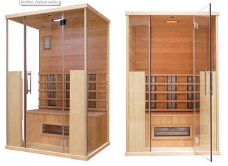 China Cedar Far Infrared Sauna Cabin supplier