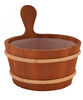 26cm Diameter Sauna Bucket With Plastic Inner Container And Spoon Classic Model Cedar