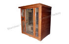 China Dual Control panel far infrared sauna cabin electric for home or public factory