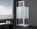 China Sliding Bathroom Glass Enclosed Showers Frameless Glass Shower Doors factory