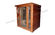 Dual Control panel far infrared sauna cabin electric for home or public supplier