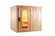 China Customized Traditional Sauna Cabins , Commercial Square Cedar Sauna exporter
