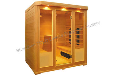 China Dry Sauna Far Infrared Sauna Cabin , Cedar And Full Spectrum For 1 Person / 2 Person distributor