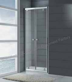 China Hinge Nano Glass Enclosed Showers , Aluminium Frameless Glass Shower Doors distributor
