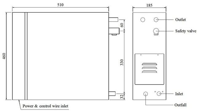 220V Commercial Steam Generator
