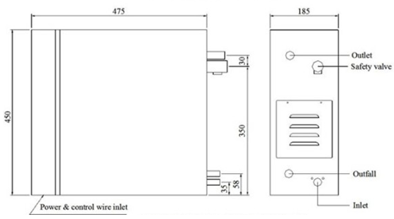 Automatic Sauna Steam Generator for shower , portable vapor steam generator