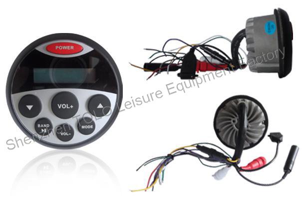 Waterproof Mp3 Player Steam Room Accessories Speaker For steam room
