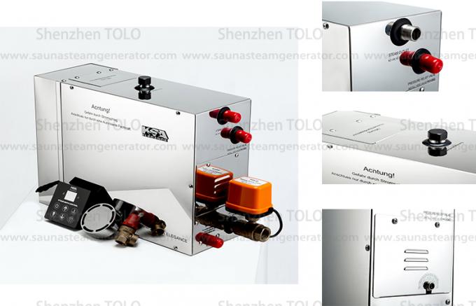 Stainless Steel Sauna Spa Steam Generator 5kw 220v For Residential