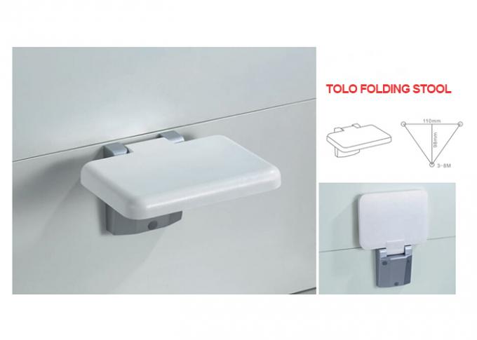 SGS Certification Waterproof Steam Room Parts , Folding Stool Steam Room Seat
