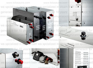 China Small Sauna Electric Steam Generator 5000 Watt With Stainless Steel Tank supplier