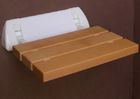 China 32*32.8cm Wood Portable Shower Chair / Bathroom Folding Chair with CE FCC approved factory