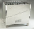 China 21kw/3Phase Mirror-polished Stainless Steel Electric Sauna Heater , Heavy Duty for commercial factory