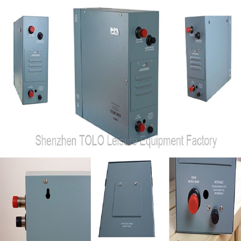 1 Or 3 Phase Residential Steam Bath Generator , Steam Power Generator With Bluetooth Speaker
