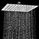 8 Inch Bathroom Rain Showers Heads Modern Overhead With LED Light supplier