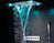 China Ceiling Mounted LED Rain Showers Heads , Bathroom Water Saving Shower Head exporter