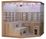 Red Cedar Dry Heat Sauna With Transom Windows For 1 - 8 Person , ROHS CE Certification supplier