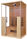 Red Cedar Dry Heat Sauna With Transom Windows For 1 - 8 Person , ROHS CE Certification supplier
