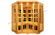 Bench Carbon Fiber Far Infrared Sauna Cabin , Electric 4 Person Sauna For Outdoor supplier