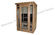 Hemlock Far Infrared Sauna Room , Outdoor Spa Sauna For 2 Person supplier