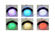China 1Watt 12V Colorful Steam Room Accessories Steam Room Light Waterproof exporter